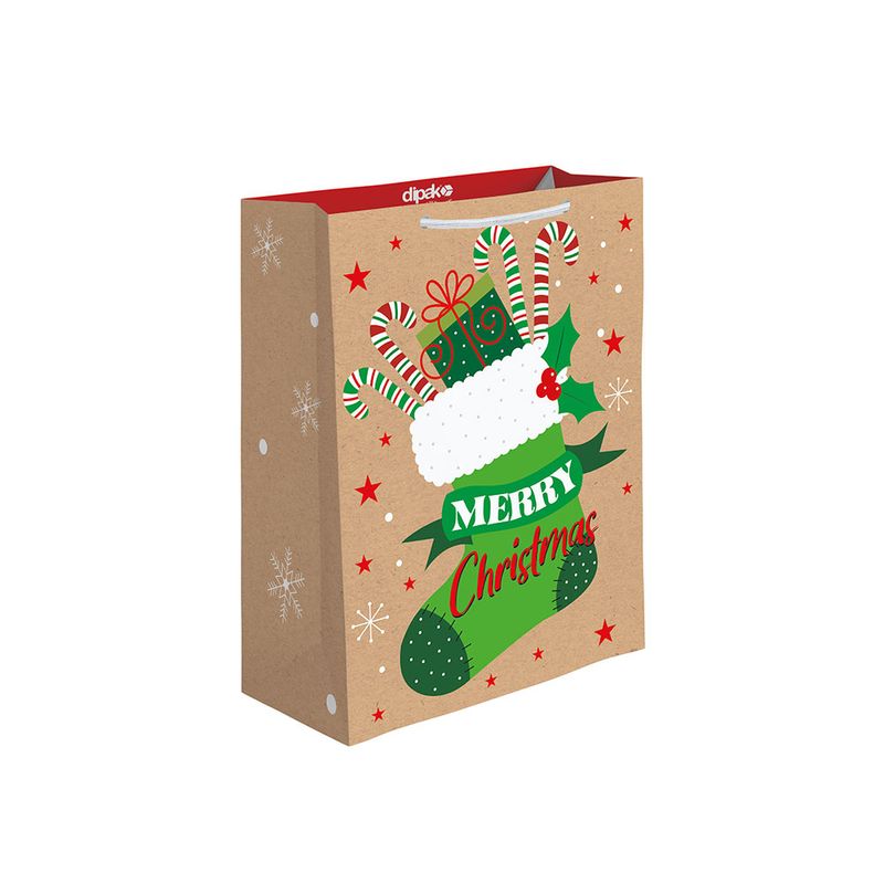 BOLSA REGALO MEDIANA KRAFT VISPERA TRADICIONAL