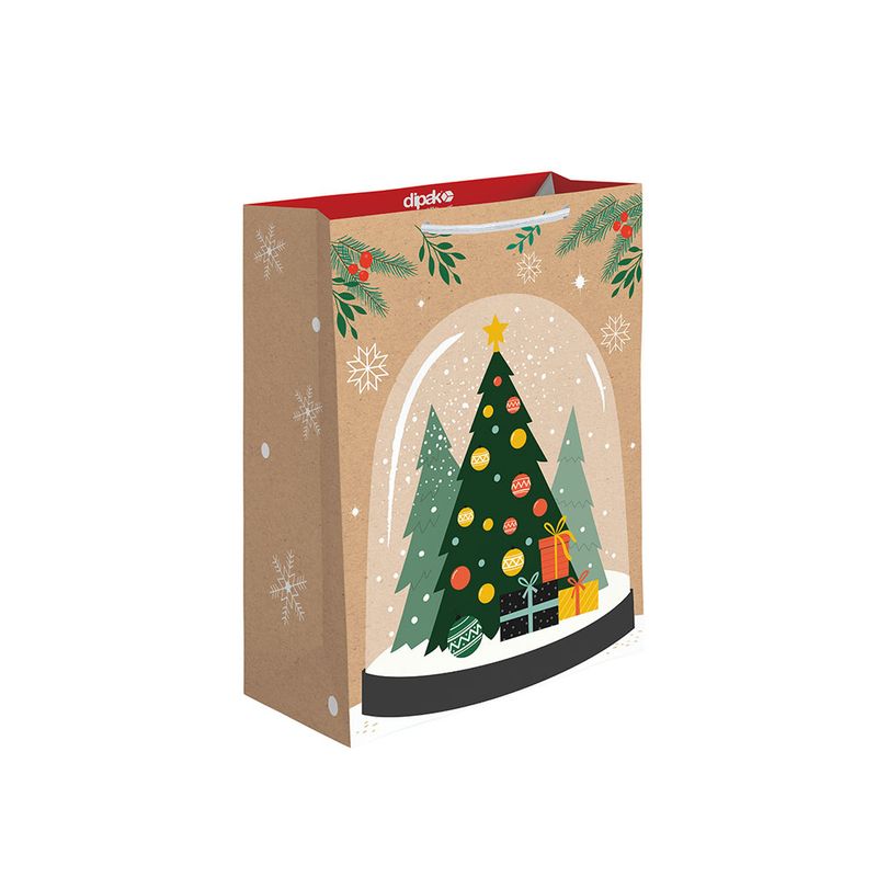 BOLSA REGALO MEDIANA KRAFT VISPERA TRADICIONAL