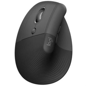 Mouse Logitech Lift Left Ergonómico Vertical 1000Dpi Color Grafito Locmosab127