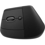 44470 - Mouse Logitech Lift Left Ergonómico Vertical 1000dpi Color Grafito
