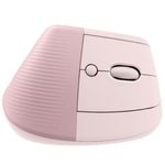 44512 - Mouse Logitech Lift Ergonómico Vertical 1000dpi Color Rosa