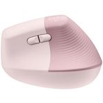 44514 - Mouse Logitech Lift Ergonómico Vertical 1000dpi Color Rosa
