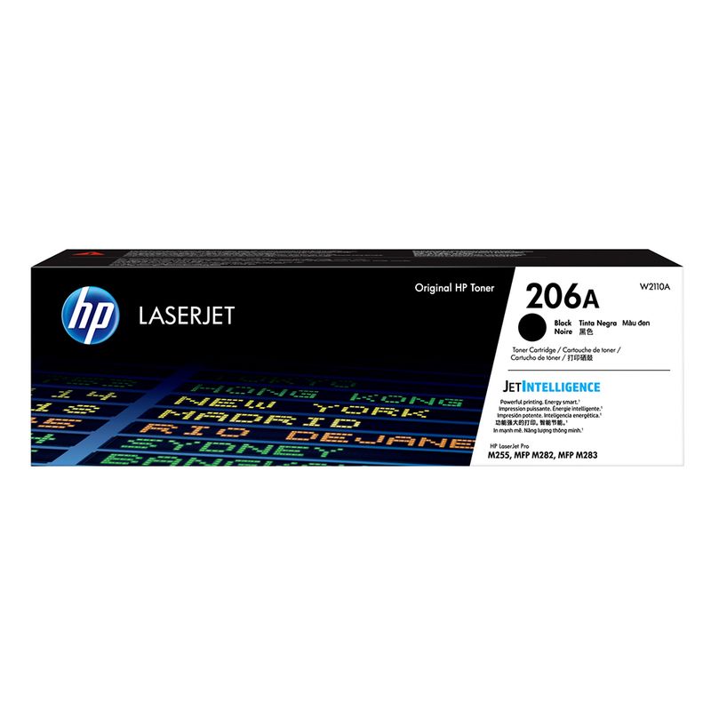 TONER LASER HP 206A NEGRO W2110A