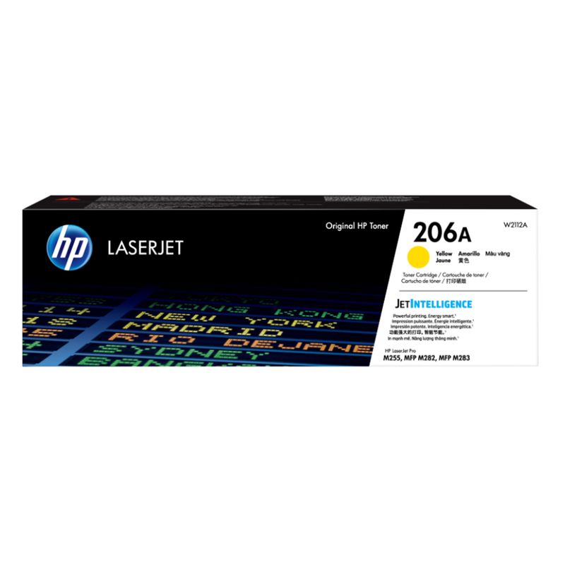 TONER LASER HP 206A AMARILLO W2112A