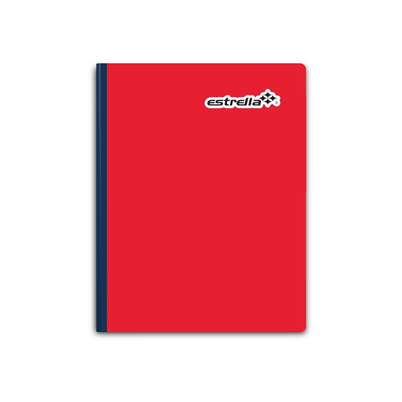 CUADERNO COSIDO COLLEGE 100H RAYAS ESTRELLA