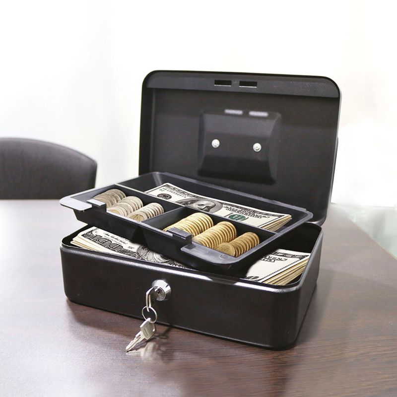 CAJA METALICA PARA DINERO EJECUTIVA MEDIANA