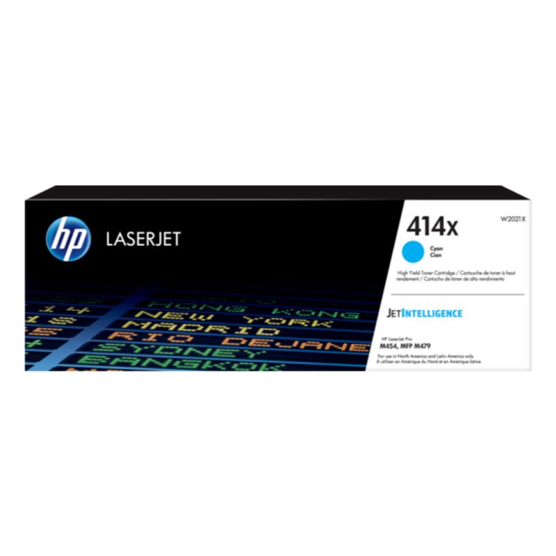 TONER LASER HP 414X CYAN W2021X