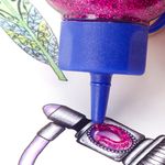 PEGAMENTO DIAMANTINA 60ML FUCSIA