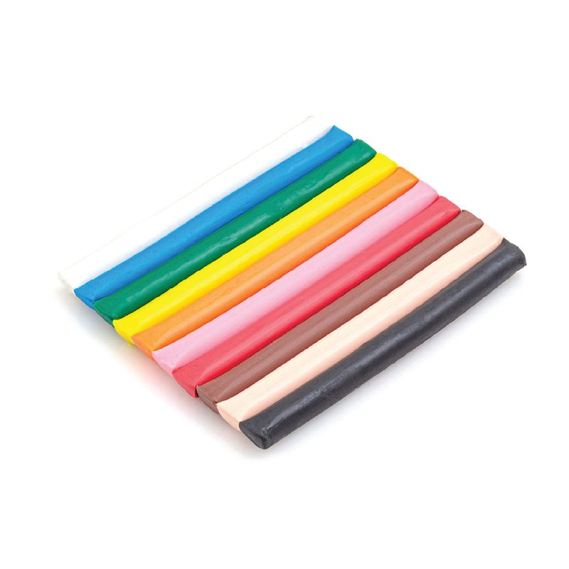 PLASTILINA CON 10 BARRAS COLORES SURTIDOS PELIKAN