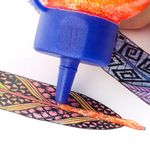 PEGAMENTO DIAMANTINA 60ML NARANJA
