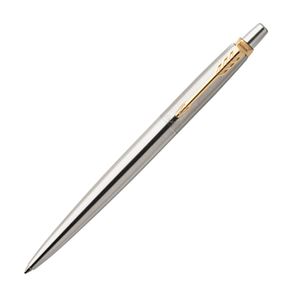 Boligrafo Jotter Clip Oro Acero Inox Parker 1953182