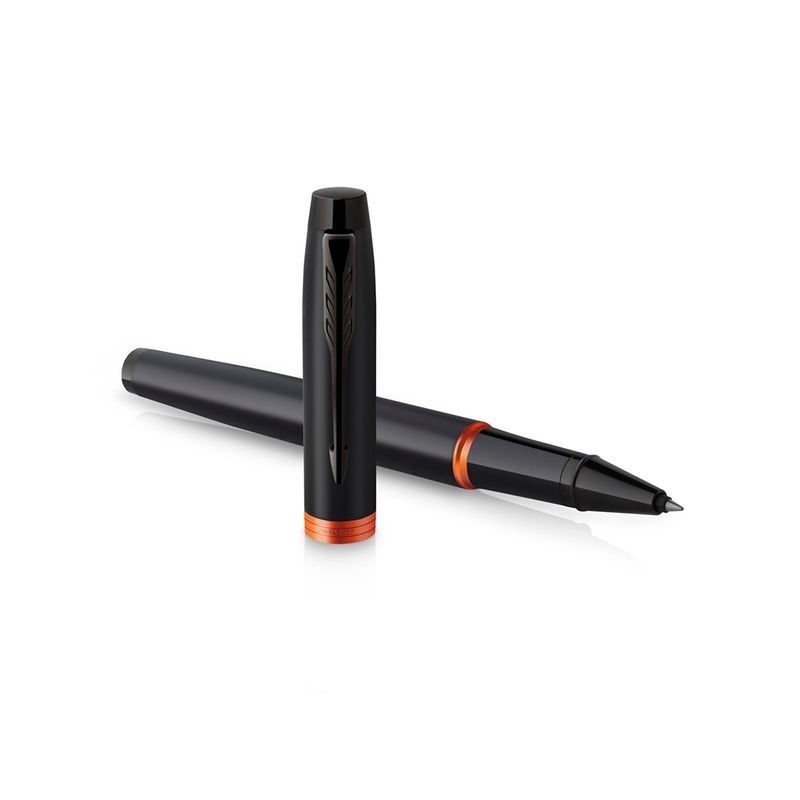 BOLIGRAFO ROLLER IM VIBRANT RINGS NGRO-NRANJA PARKER