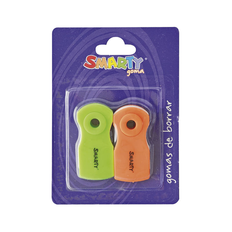 GOMA BORRAR NAVAJA MINI CON 2 BLT