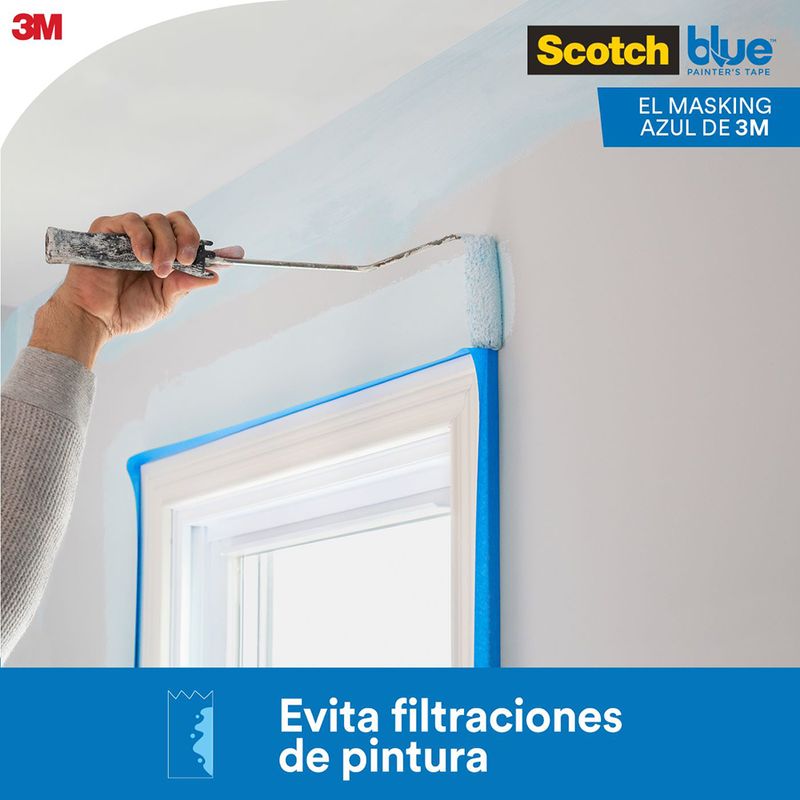 CINTA AZUL PARA PINTORES MULTIUSOS SCOTCH 25 CM X 548M