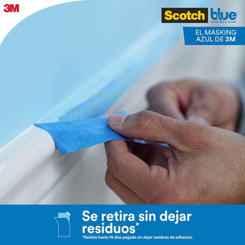 CINTA AZUL PARA PINTORES MULTIUSOS SCOTCH 25 CM X 548M