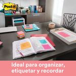 NOTAS ADHESIVAS 3x3 POP UP NEON C/100H PAQUETE CON 6