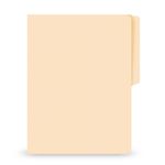 FOLDER CARTA CREMA OFIX CON 100PZAS