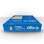 FOLDER OFICIO CREMA OFIX CON 100PZAS