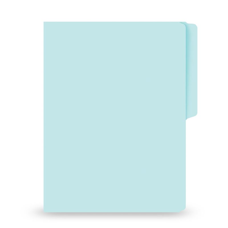 FOLDER CARTA AZUL OFIX CON 100PZAS