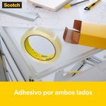 CINTA DOBLE CAPA 127MMX63M SCOTCH