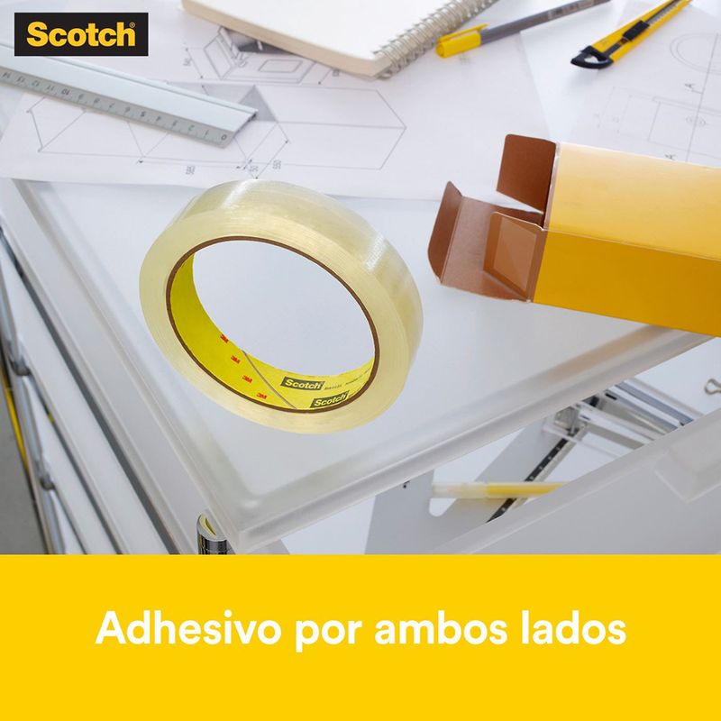 CINTA DOBLE CAPA 127MMX63M SCOTCH