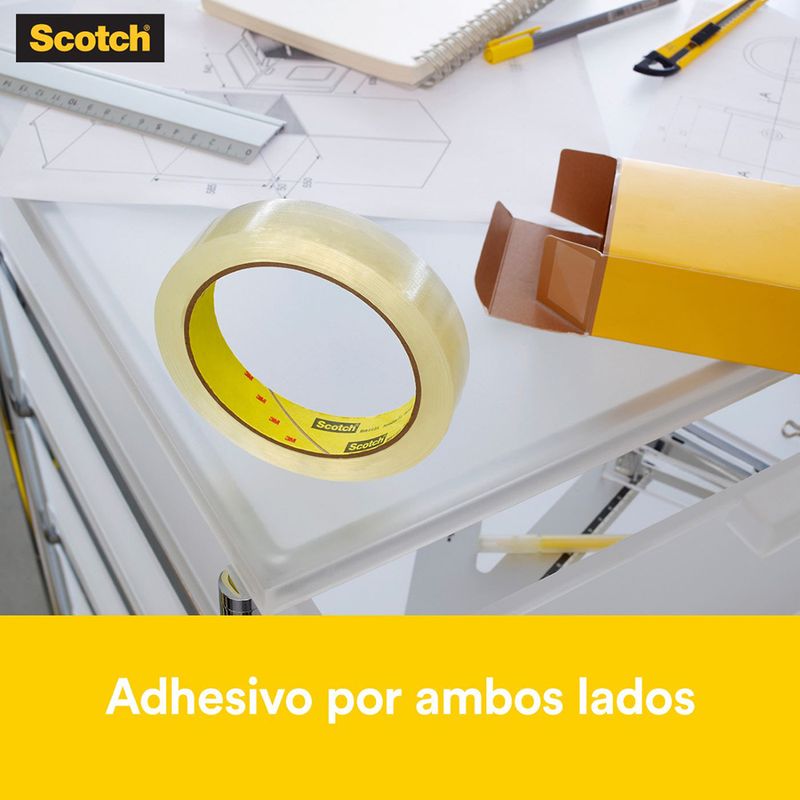 CINTA DOBLE CAPA 12MMX33M SCOTCH EN CAJA