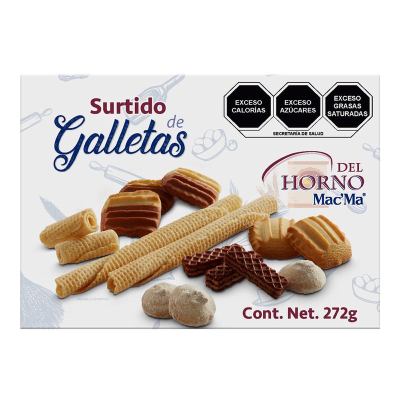 GALLETA SURTIDO DEL HORNO MAC MA 272 GRS