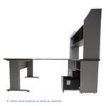 CONJUNTO DIRECTIVO ESCRITORIO DE ARCO 180MT STORM/GRIS