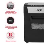 DESTRUCTORA CORTE CRUZADO MOMENTUM SX15-06 15 HJS