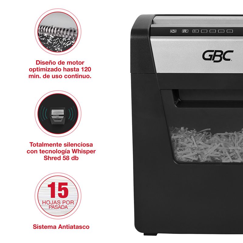 DESTRUCTORA CORTE CRUZADO MOMENTUM SX15-06 15 HJS