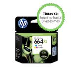 CARTUCHO DE TINTA HP 664XL COLOR F6V30AL