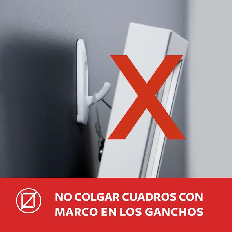 GANCHO MEDIANO PARA COLGAR 2PZAS