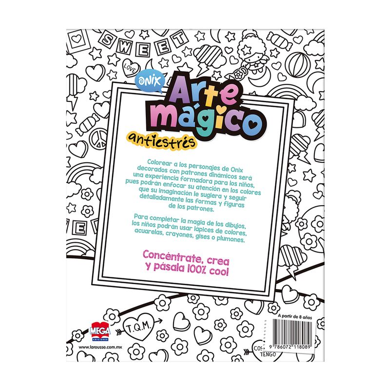 LIBRO ARTE MAGICO ANTIESTRES ONIX