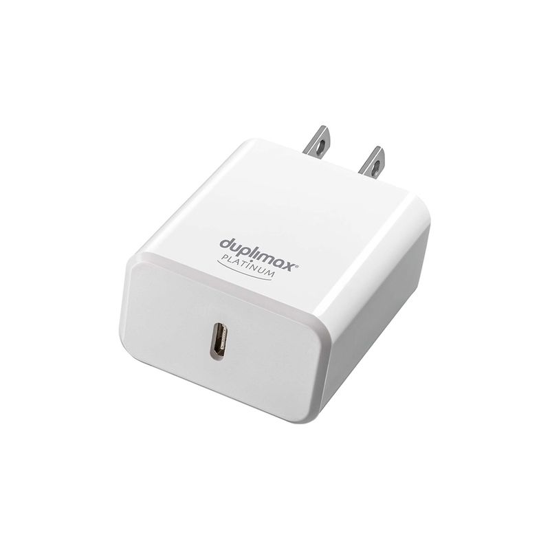 CARGADOR DE PARED 1 PUERTO USB TIPO C, 20W