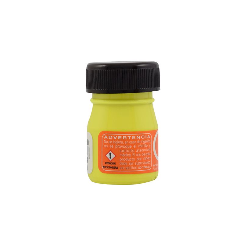 PINTURA ACRILICA FLUOR POLITEC 20ML AMARILLO
