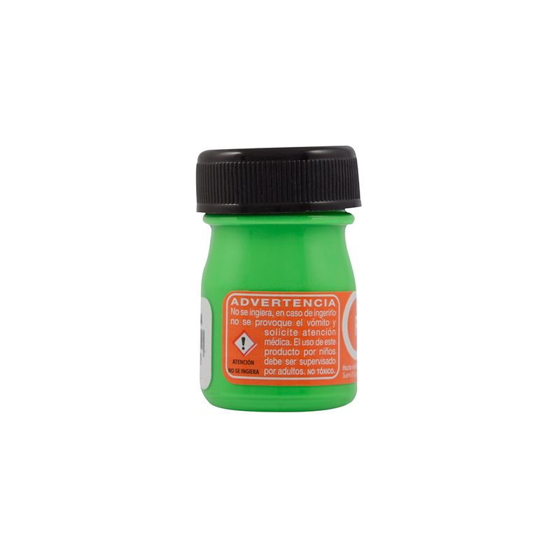 PINTURA ACRILICA FLUOR POLITEC 20ML VERDE