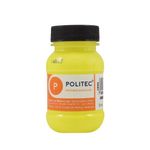 PINTURA ACRILICA FLUOR POLITEC 100ML AMARILLO