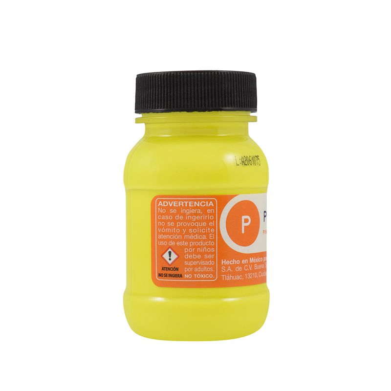 PINTURA ACRILICA FLUOR POLITEC 100ML AMARILLO