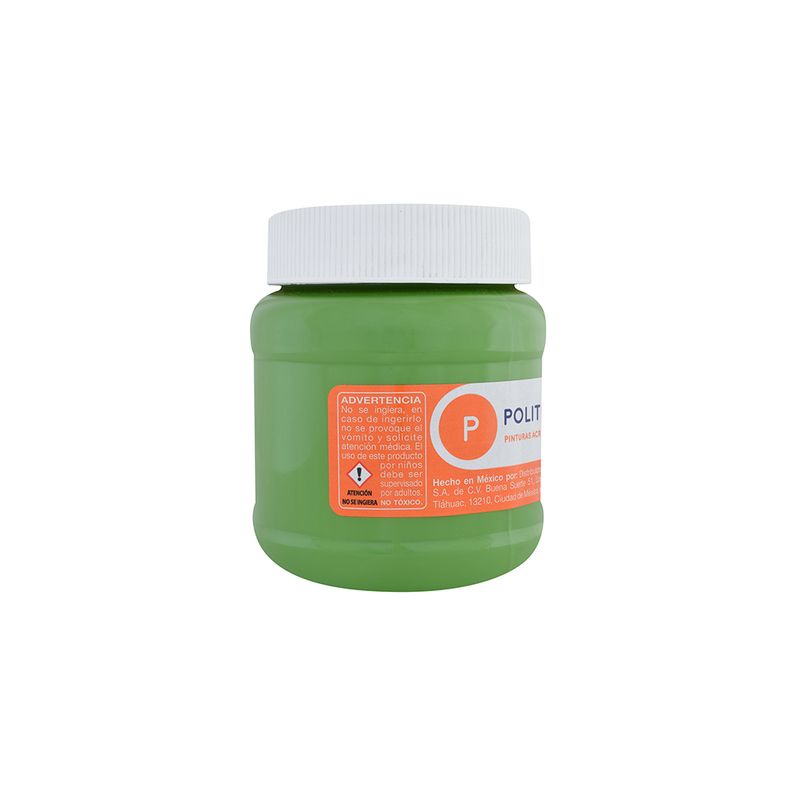 PINTURA ACRILICA POLITEC 250ML VERDE HOJA