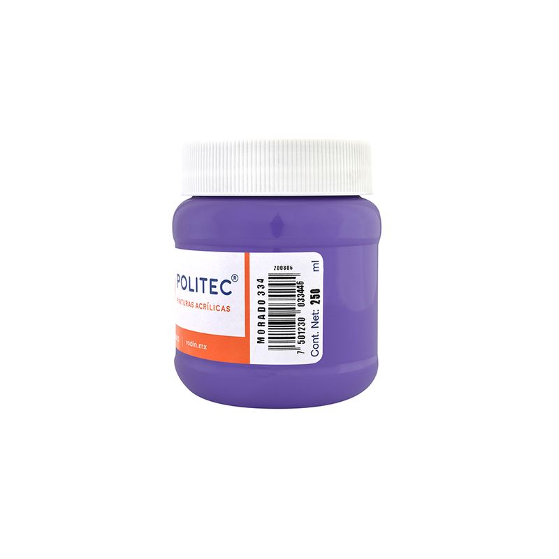 PINTURA ACRILICA POLITEC 250ML MORADO