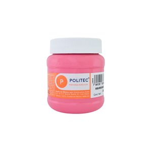 Pintura Acrilica Politec 250Ml Rosa Mexicano 14323