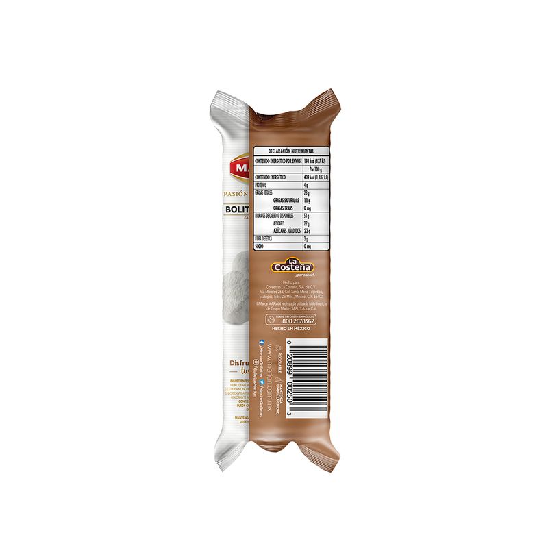 GALLETA MARIAN BOLITAS DE NUEZ 45GR