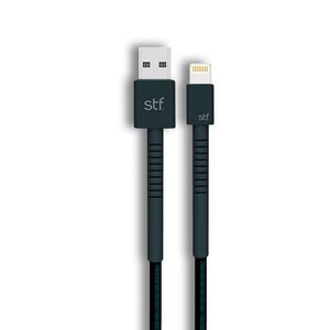 CABLE USB A LIGHTNING CARGA RAPIDA GRAFITO ST-A02756