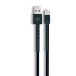CABLE USB A MICRO USB 1M NEGRO CARGA RAPIDA