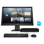 COMPUTADORA DE ESCRITORIO HP 260 G9 MINI, INTEL CORE i3-1215U, 8GB RAM, 256GB SSD, MONITOR 185" HD, WIN10PRO