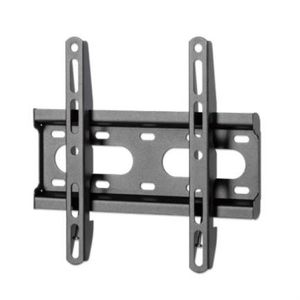 Soporte Manhattan Pared Para Tv 23" A 45" Fijo Bajo Perfil Color Negro Mncsopab080