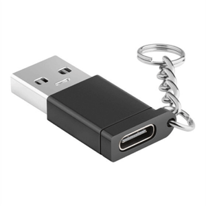 Adaptador Steren Tipo Llavero Jack Usb-C A Plug Usb 3.0 Sqcadaab005
