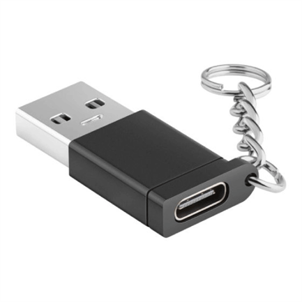 Adaptador Steren Tipo Llavero Jack USB-C a Plug USB 30