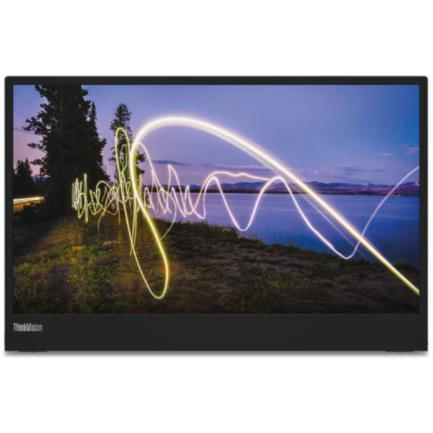 Monitor Lenovo ThinkVision M15 156" FHD Resolución 1920x1080 Panel IPS