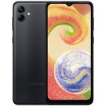Smartphone Samsung Galaxy A04 65" 64GB/4GB Cámara 50MP+2MP/5MP Octacore Android Color Negro